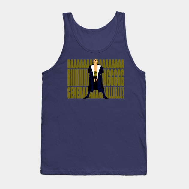 Navy General (gold letters) Tank Top by BradyRain